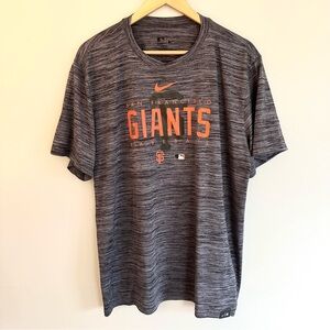 Nike Dri-FIT Gray Tee San Francisco Giants